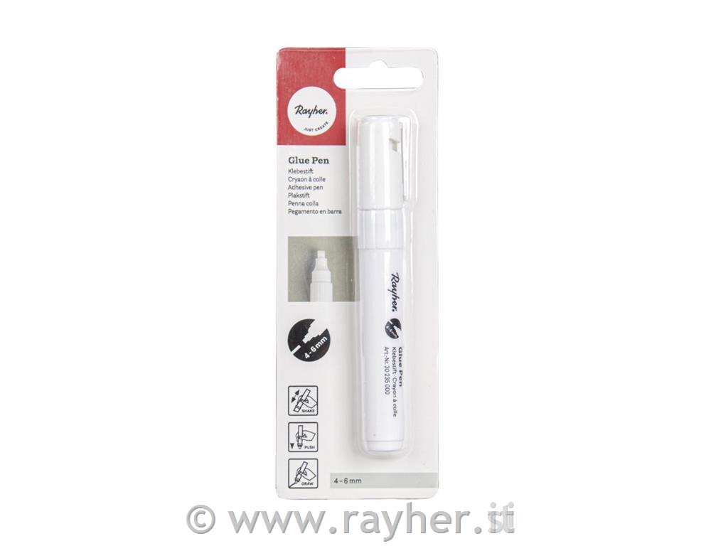 Glue Pen, 4-6mm punta a cuneo, bus.blister 1pz