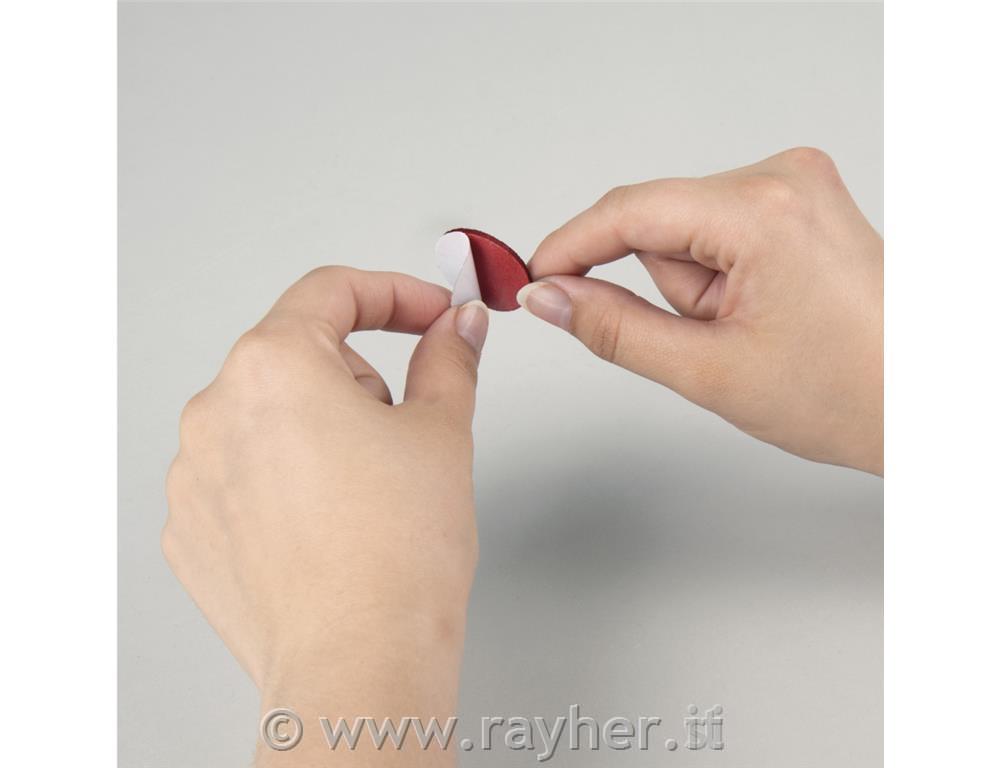 Sagome in gomma crepla con glitter, 360