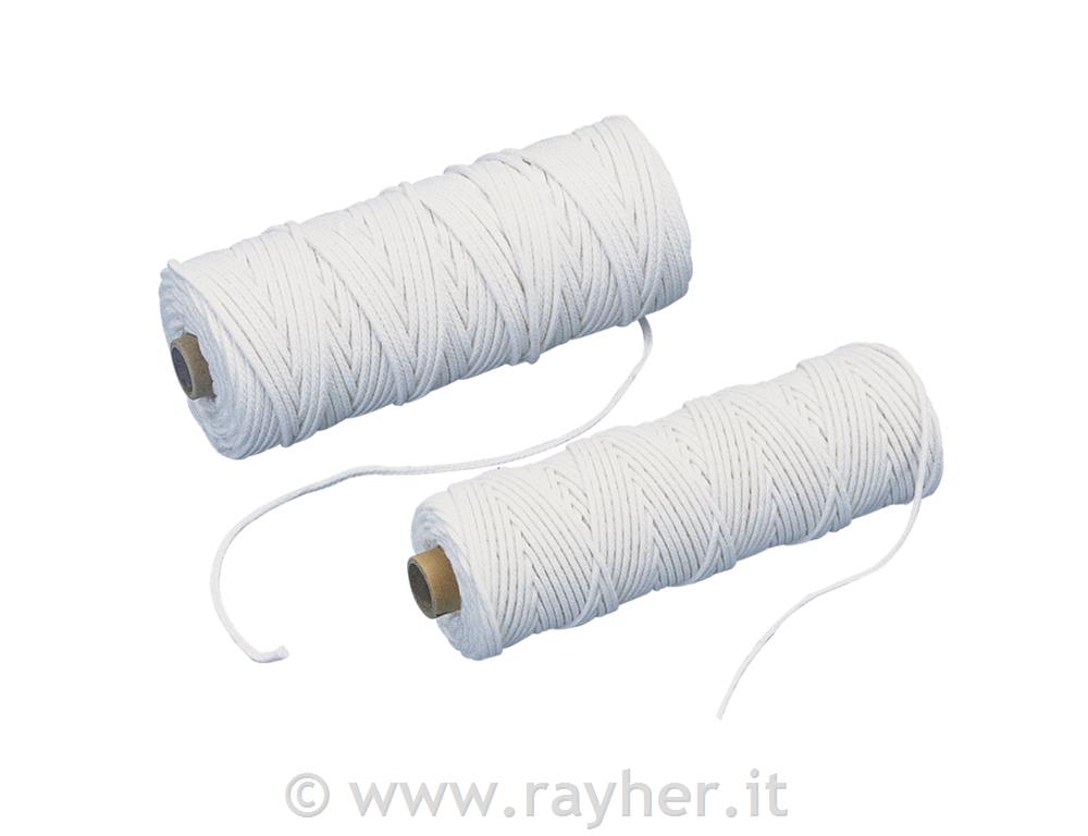 Stoppino tondorotolo 100 mno. 7, candele 10-35 mm o