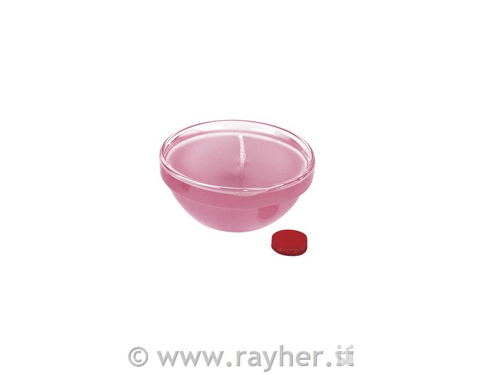 Barvilo za vosek in gel za sveče, roza, 3 kom., 2 cm o