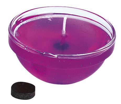Barvilo za vosek in gel za sveče, vijoličen, 3 kom., 2 cm o