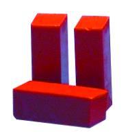 Pigmenti per cerabusta 3 pzrosso