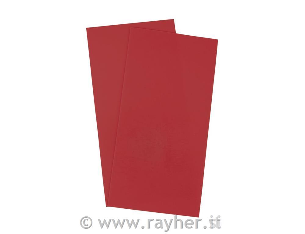 Wax foil for decorations, 20x10 cm, ligh