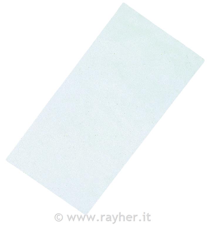 Voščena folija za dekoracijo, 20x10 cm, srebrna, zelo sijoča