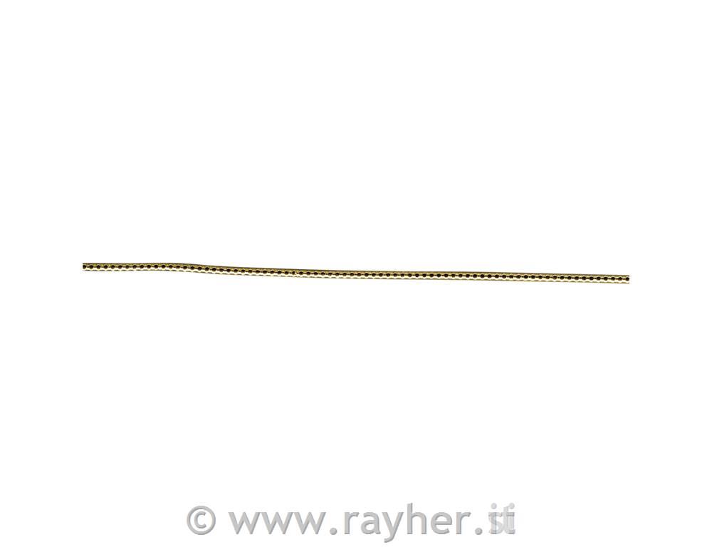 Strisce di cera di perle20x0,2cm, busta 11 pzoro