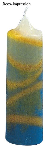 Kalup za sveče, višina 12 cm, 4 cm o, valjast, 1 kom.