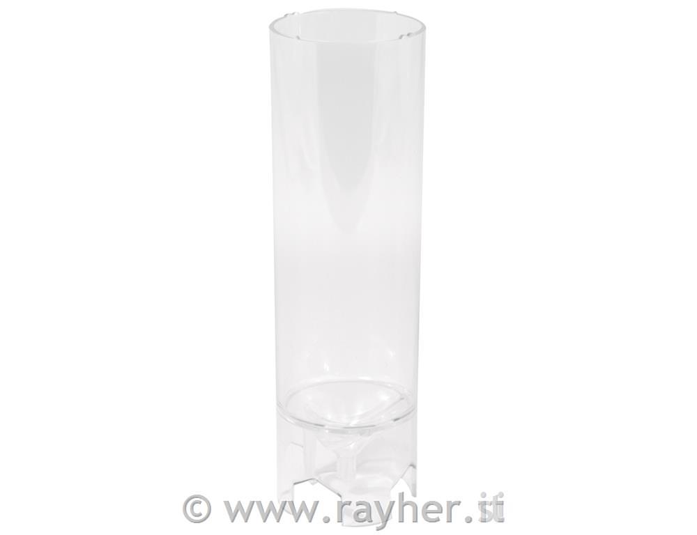 Stampi per candele "Punta campana"a cilindro, busta 1 pzalt. 14 cm, o 5 cm