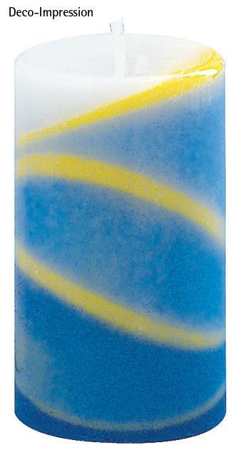 Kalup za sveče, valjast, raven, višina 10,5 cm, 6 cm o, 1 ko