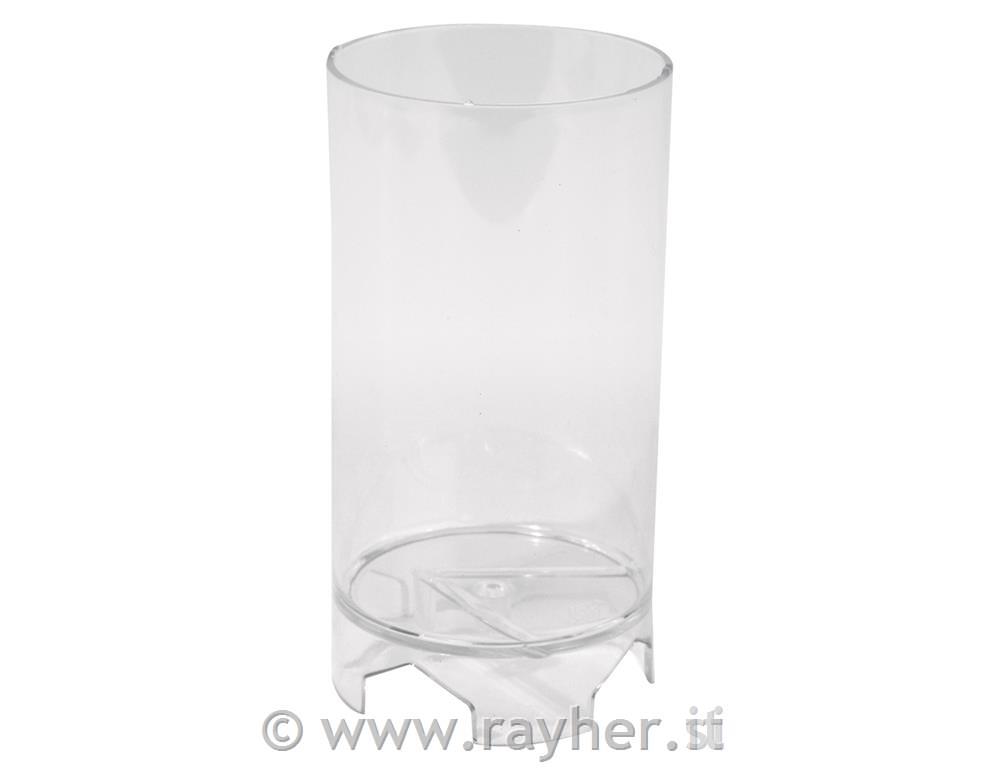 Kalup za sveče, valjast, raven, višina 10,5 cm, 6 cm o, 1 ko