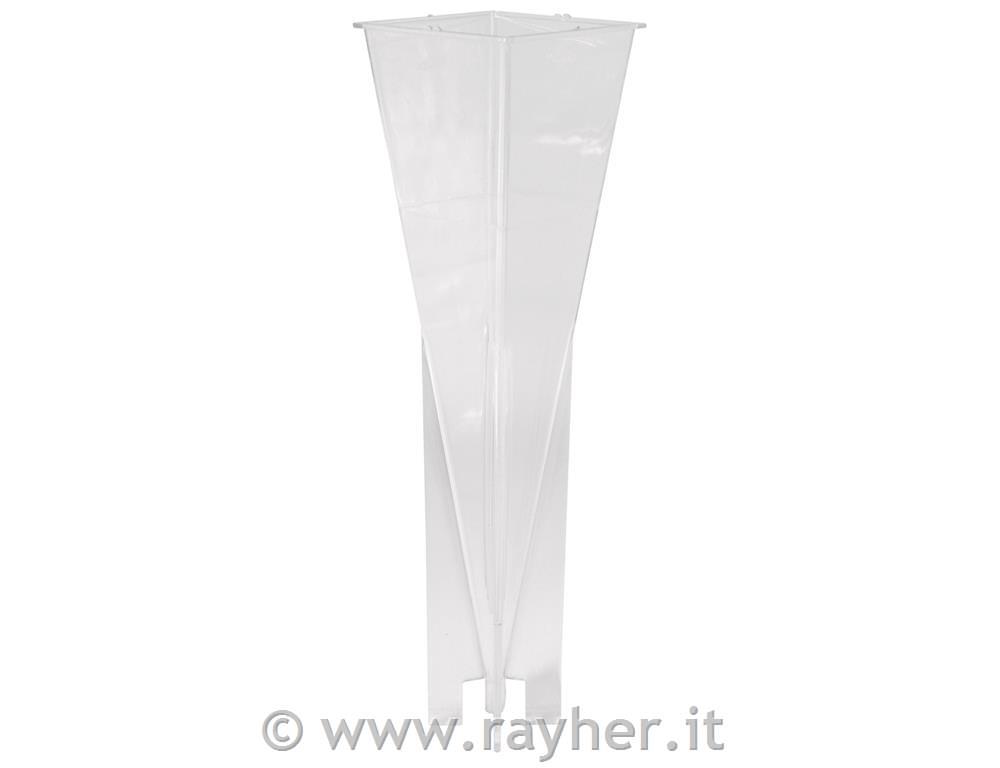 Kalup za sveče "Piramida", višina 22 cm, 1 kom.