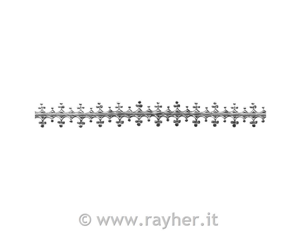 Strisce cera, 24x1,5 cmbusta 1 pzargento