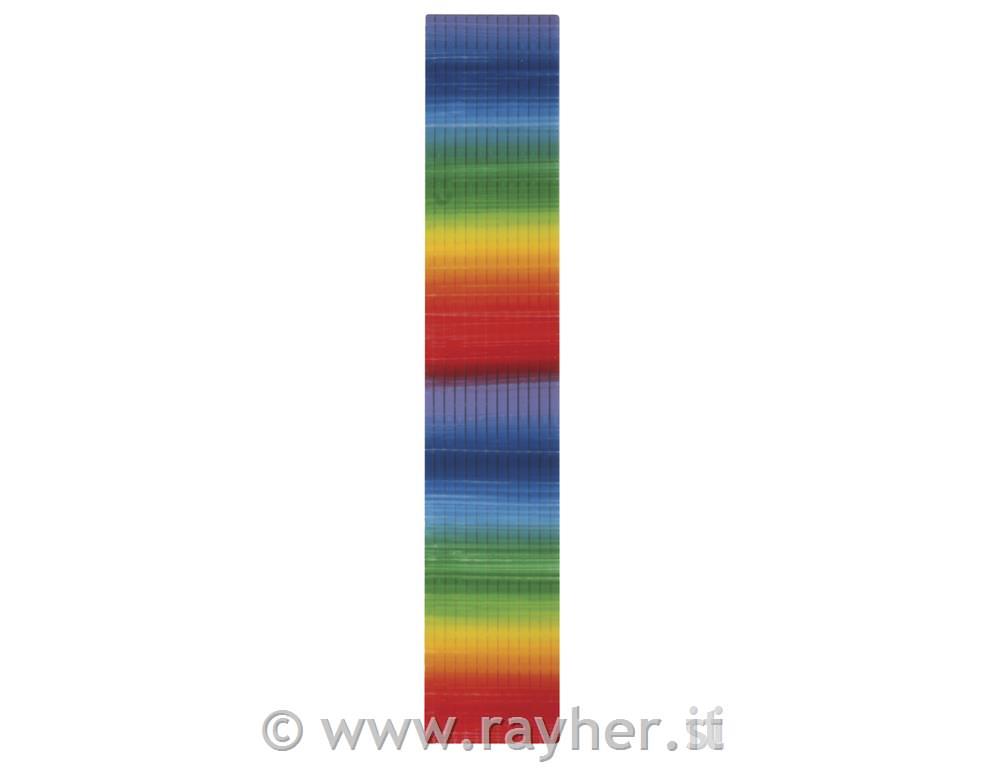 Motivo cera arcobaleno220x3mm, 13 strisce a 3mm, SB