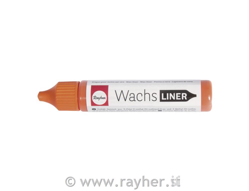 Tekoči vosek v pisalu "Wax-liner", 30 ml, oranžen