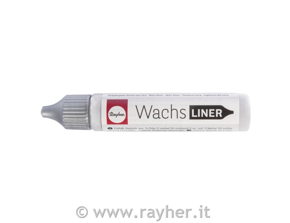 Wax-liner, 30 ml, brilliant silver