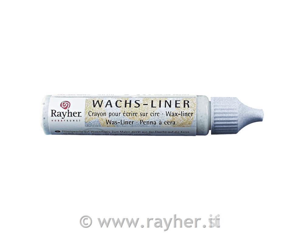 Wax-liner "Glimmer", 30 ml, silver-glimm
