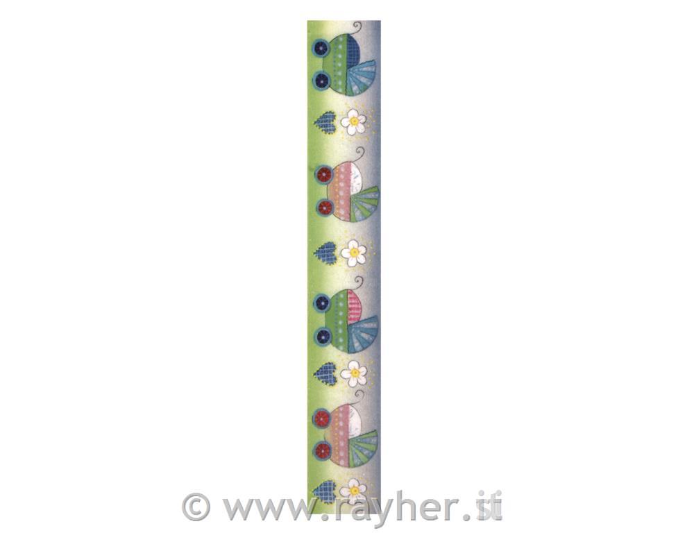 Motivo cera bordura baby3x20cm, SB 1 pezzo