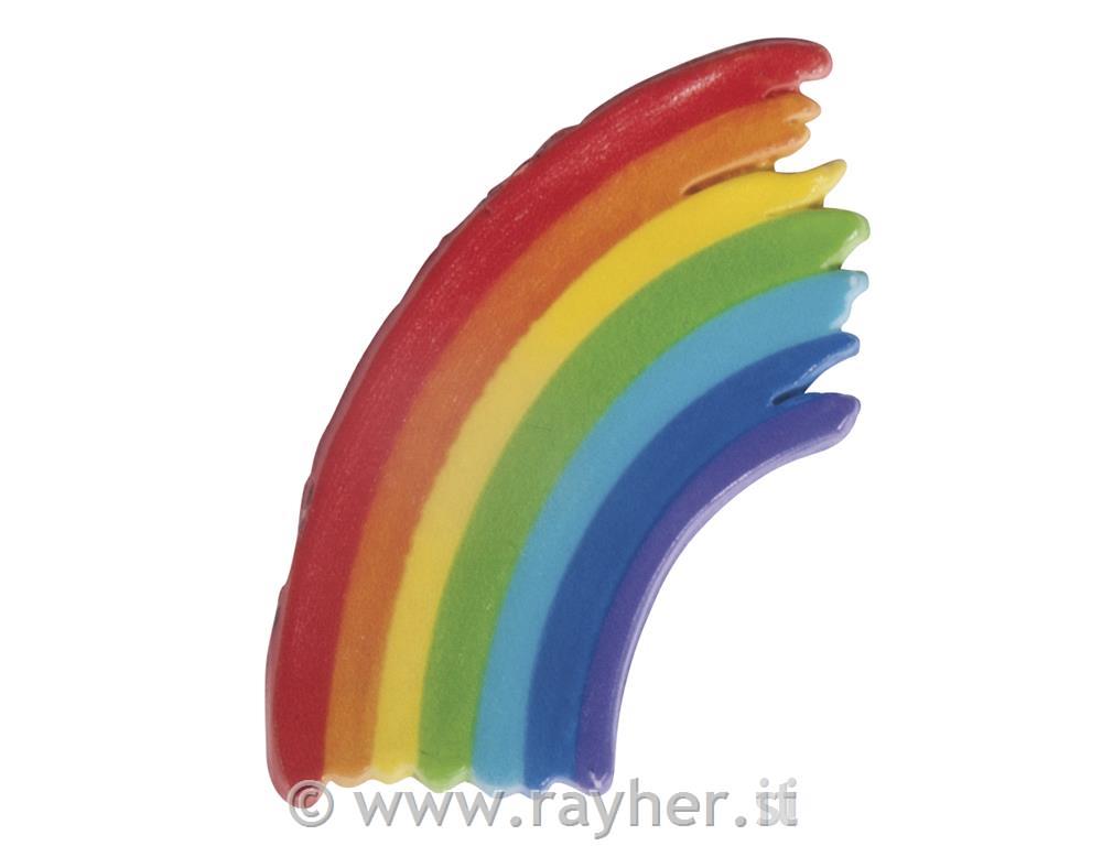 Motivo cera: arcobaleno, colore arcobaleno,