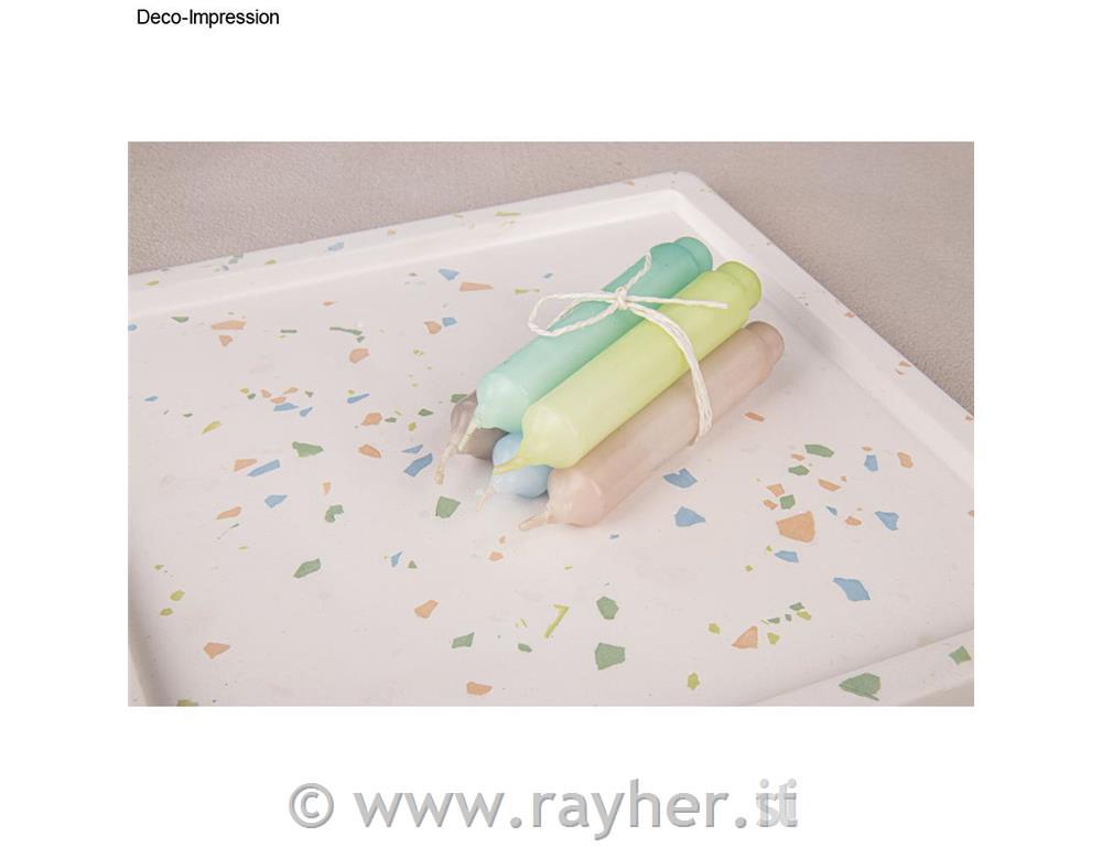 Barvni pigmenti za vosek, set 5, temni toni