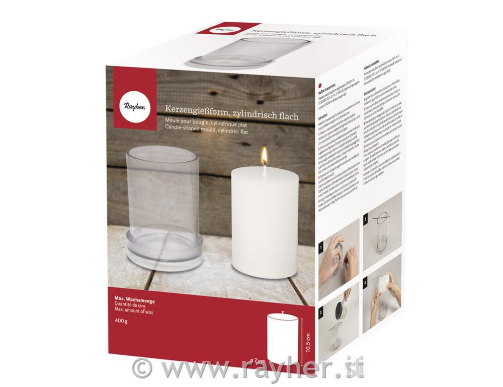 Stampo per candele, altezza 10,5 cm,7 cm