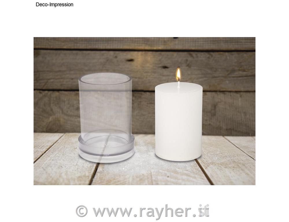 Stampo per candele, altezza 10,5 cm,7 cm