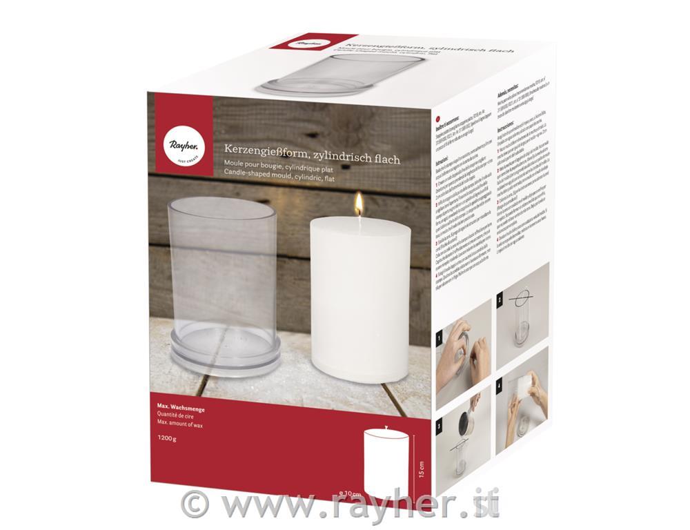 Stampo per candele, altezza 15 cm,10 cm