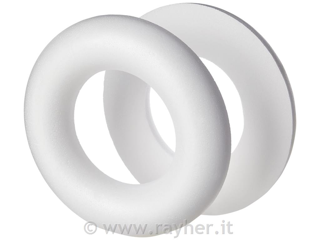 Anello piatto di polistirolo30 cm