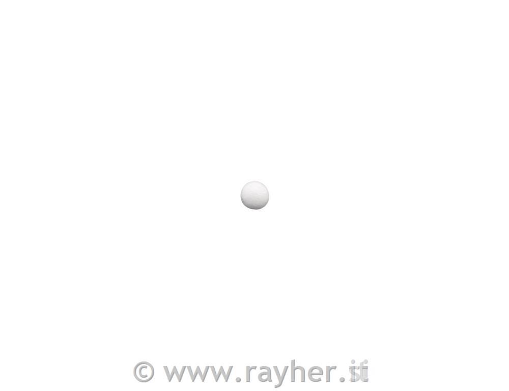 Sfere di ovatta10 mm o, busta 50 pezzi