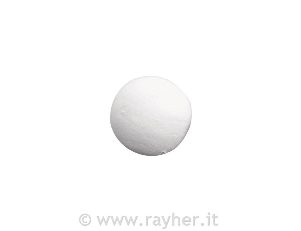 Cotton wool ball, white, 60 mm o, loose