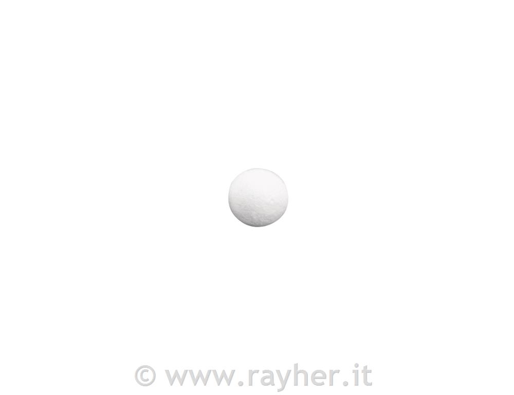 Palline di ovatta, bianchePalline di ovatta, bianche20 mm o, busta 35 pz