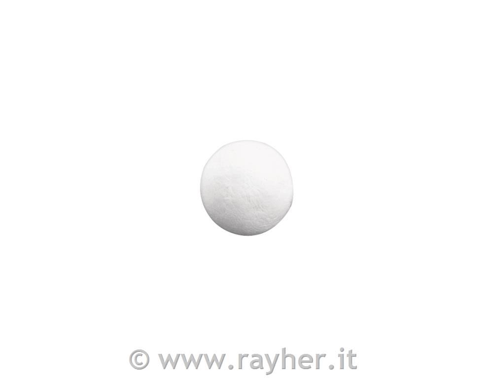 Palline di ovatta, bianchePalline di ovatta, bianche35 mm o, busta 11 pz