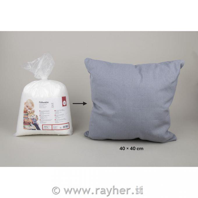 Ovatta d'imbottitura, altamente soffice,busta 300g