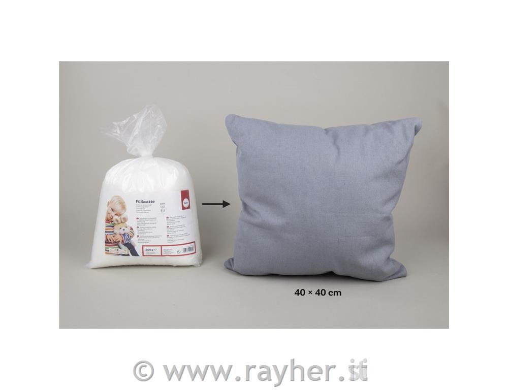 Ovatta d'imbottitura, altamente soffice,busta 300g