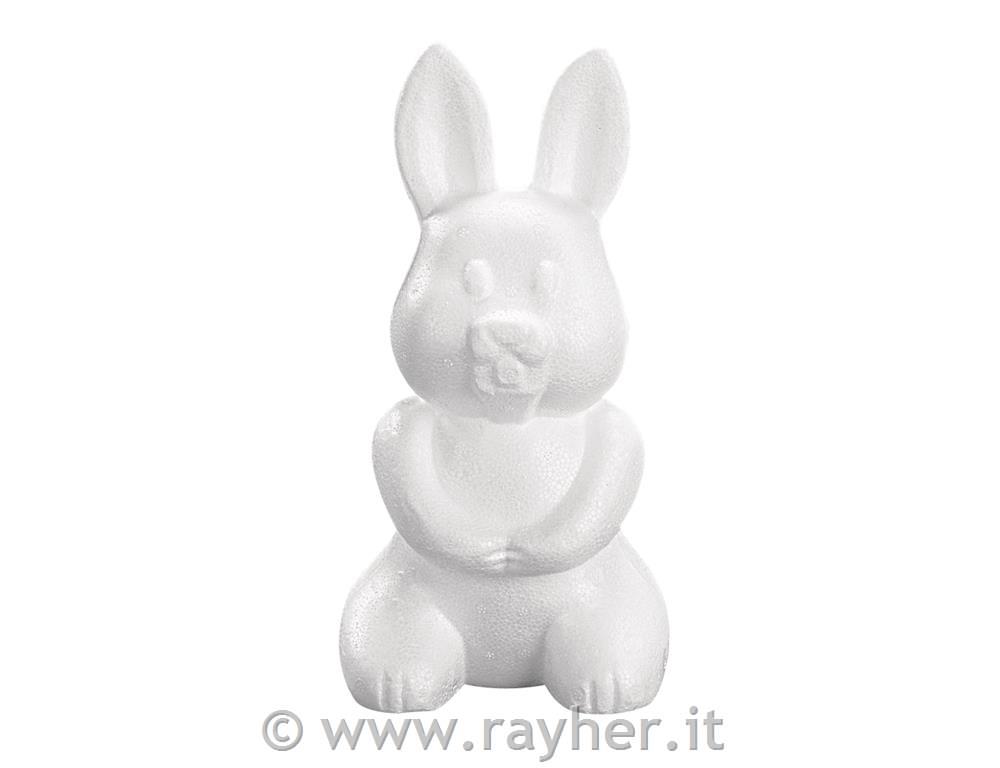 Styrofoam-rabbit, 23 cm