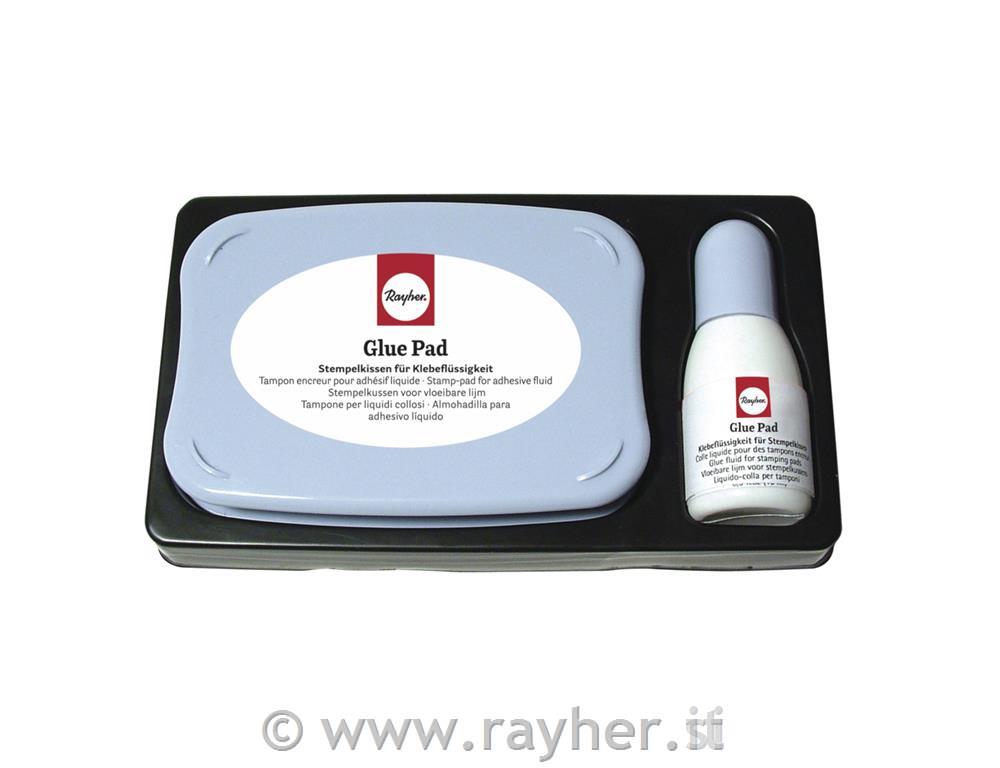 Blazinica z lepilom, z dodatnim polnilom 15 ml lepila, set