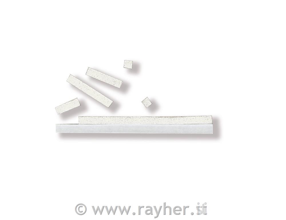 3D-Adhesive lamellas, 3x100 mm, white, 2