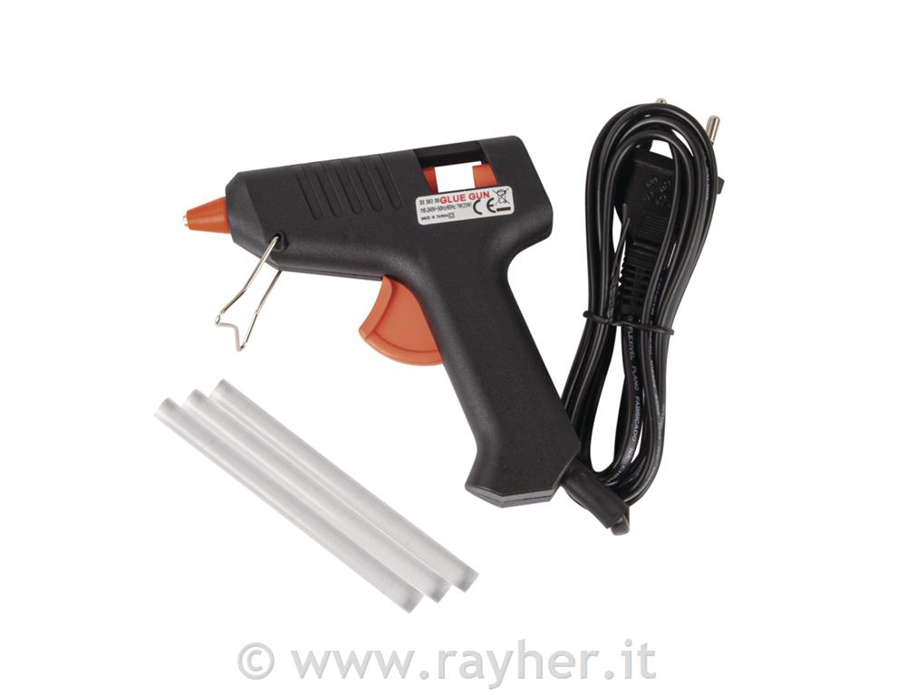 Mini glue gun with trigger, 11x11cm