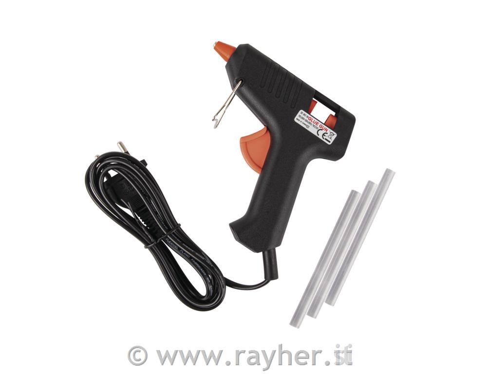 Mini glue gun with trigger, 11x11cm