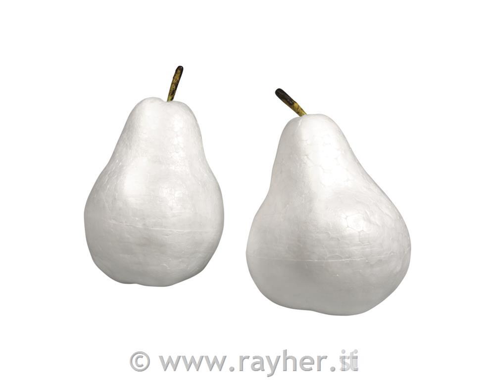 Stiropor hruška, 2 kosa