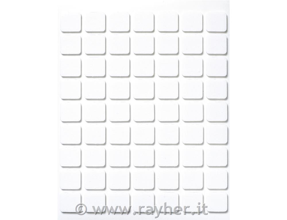 Blazinice samolepilne 3-D, 11x12x2 mm, 63 kom.