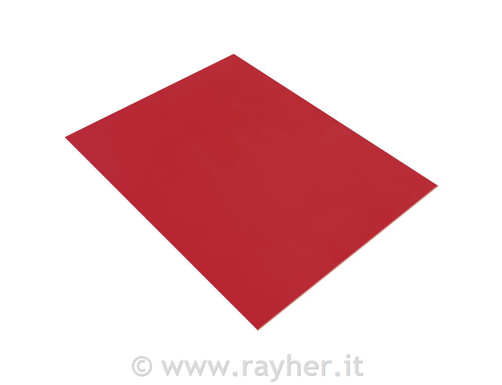Foglio creativo Crepla30x40x0,2cmrosso