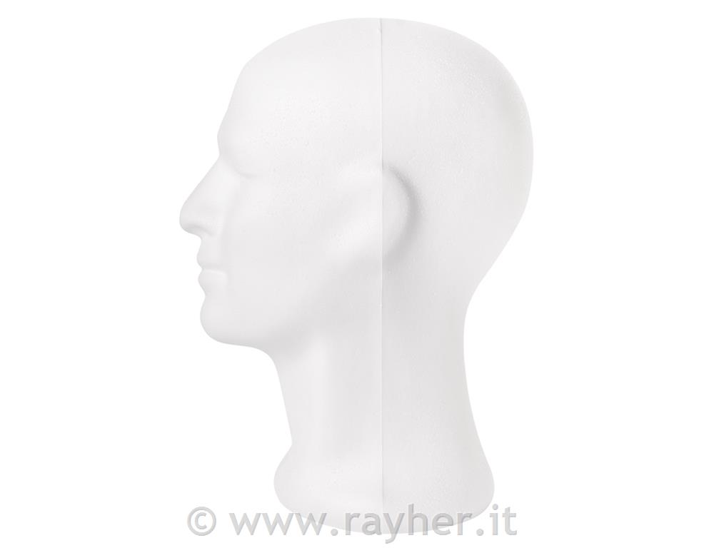 Stiropor glava, moška, 30,5 cm