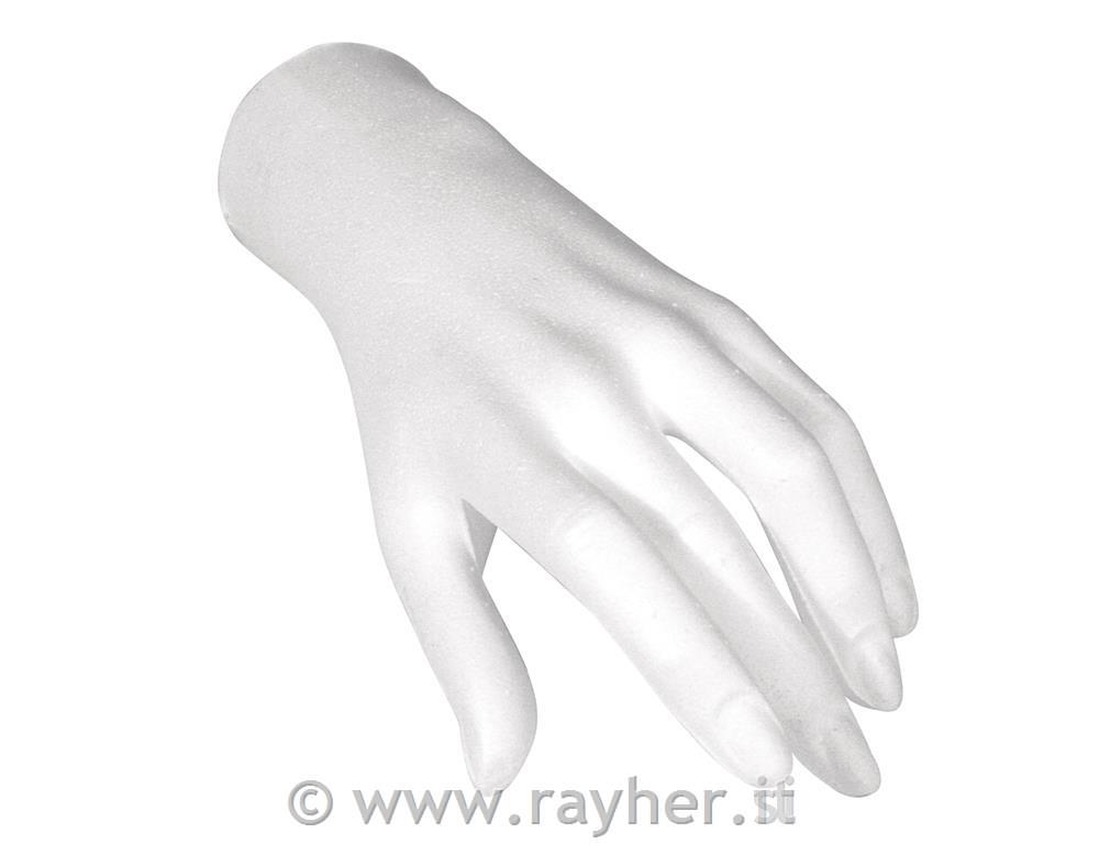 Stiropor roka, ženska, 21 cm