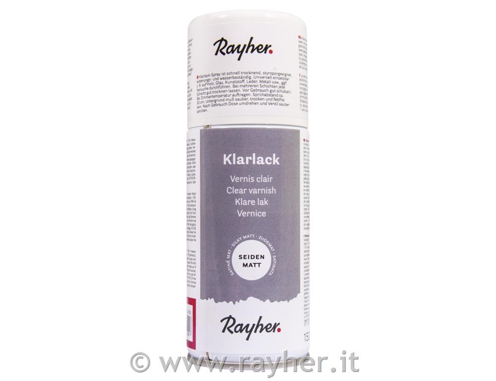 Varnish, spray, bottle 150 ml, silky mat