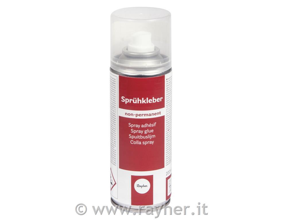 Glue spray, non-permanent, Box 200 ml