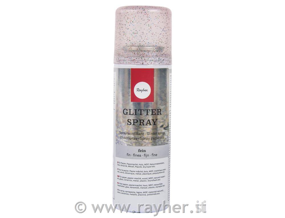 Glitter spray fine, iris, box 125ml
