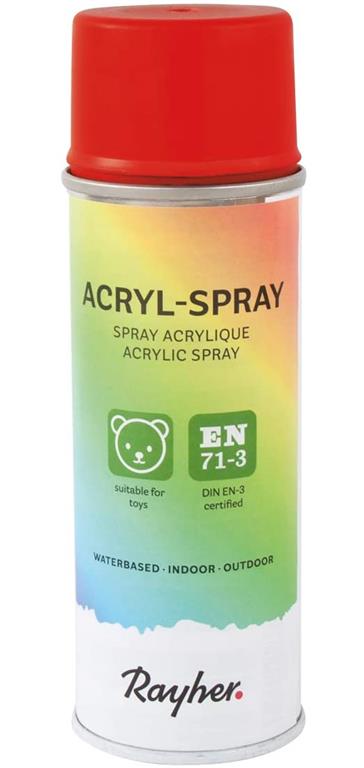 Sprej akrilni, rdeč, 200 ml