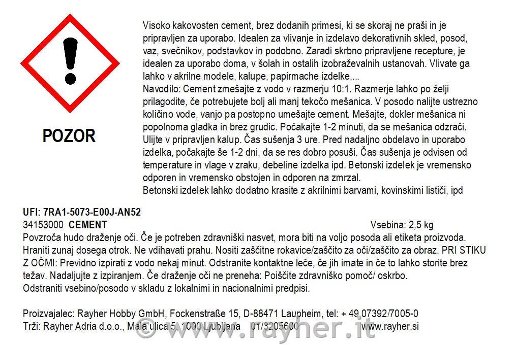 Cemento creativosecchio 2,5kg