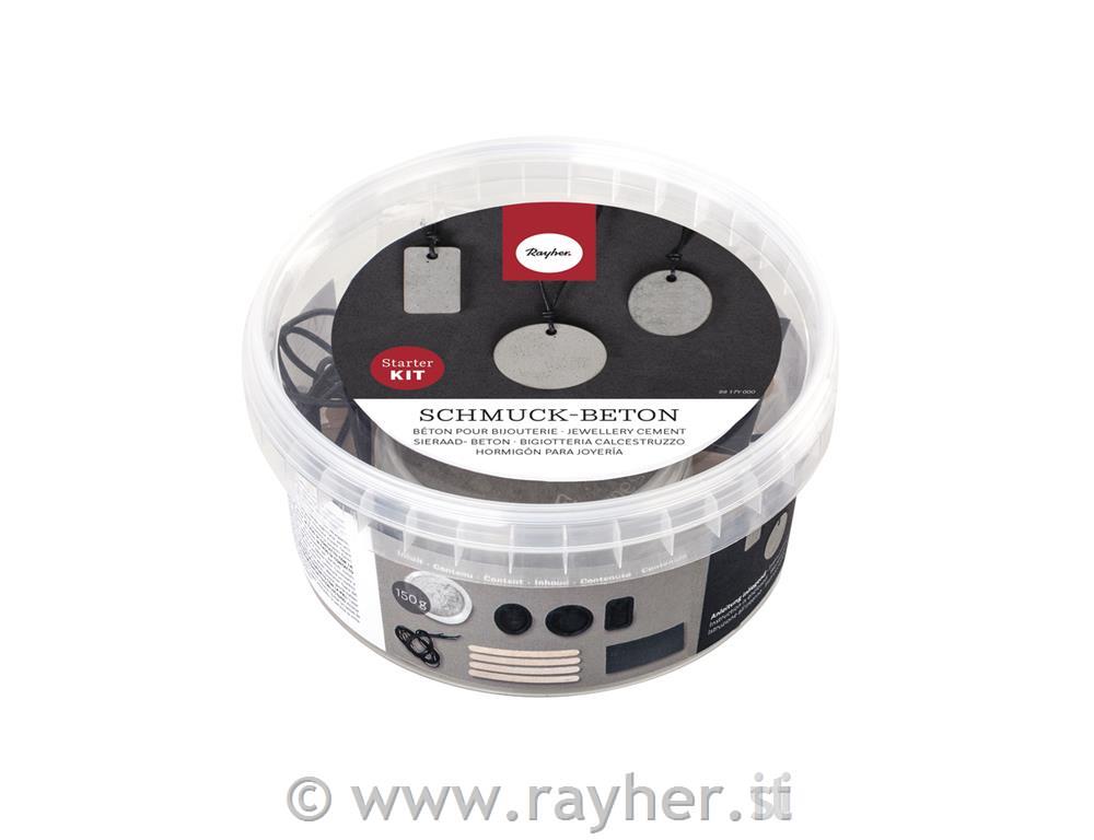 Starter kit calcestruzzo bigiotteria