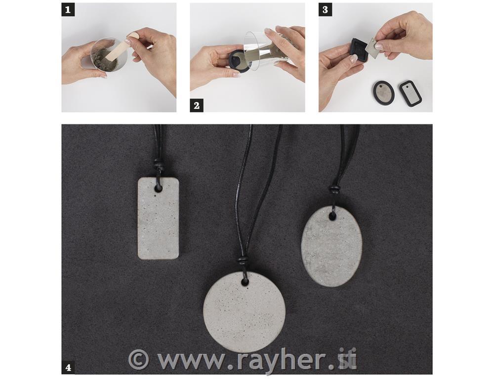 Starter kit calcestruzzo bigiotteria