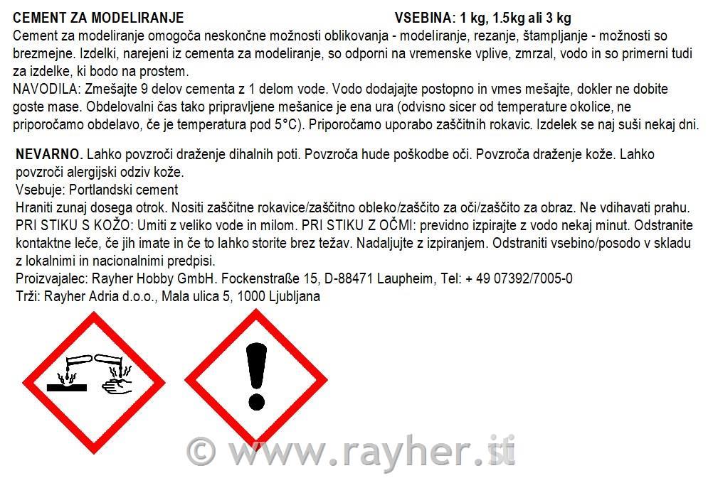 Calcestruzzo creativo modellabilebusta 1kg